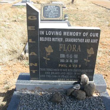 GELANT Flora 1950-2005