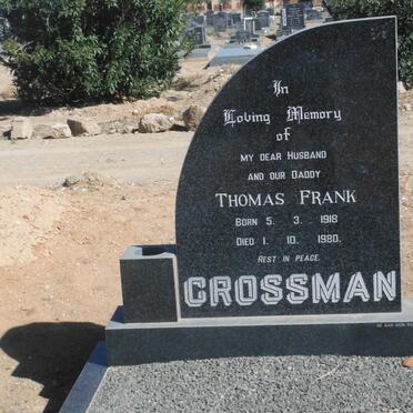 GROSSMAN Thomas Frank 1918-1980
