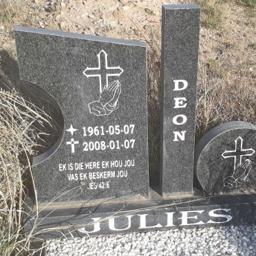 JULIES Deon 1961-2008