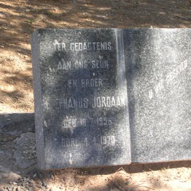 JORDAAN Stephanus 1956-1970