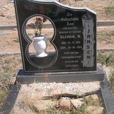 JANSEN Glenda N. 1979-2004