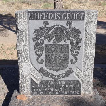 JORDAAN Antoine 1966-1986