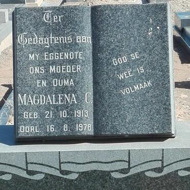 ROSSEAU Magdalena C. 1913-1978