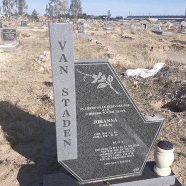 STADEN Johanna, van 1953-2007