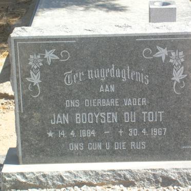 TOIT Jan Booysen, du 1884-1967