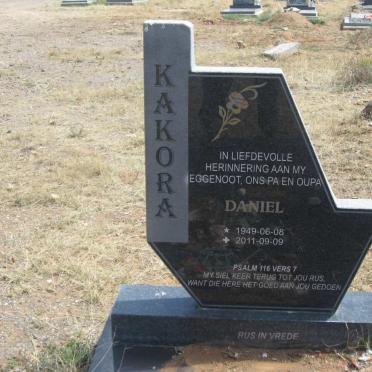 KAKORA Daniel 1949-2011