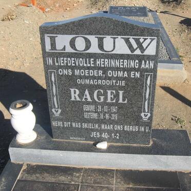 LOUW Ragel 1947-2016