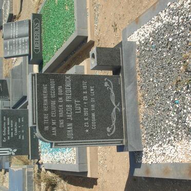 LUYT Johan Jacobus Frederick 1909-1972