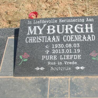 MYBURGH Christiaan Coenraad 1930-2013