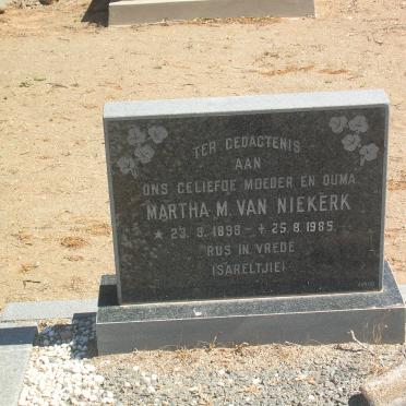 NIEKERK Andries P., van 1891-1967 &amp; Martha Magdalena 1898-1985 