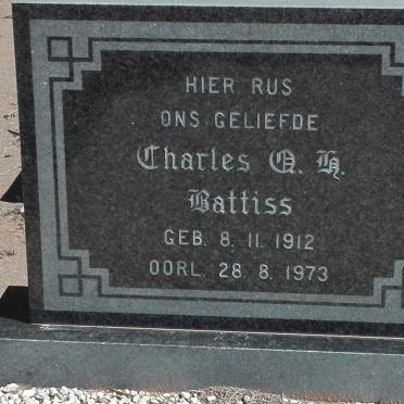 BATTISS Charles Q.H. 1912-1973