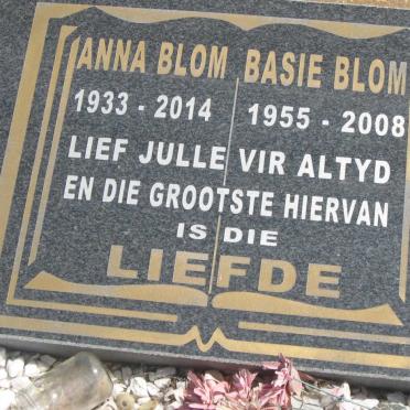 BLOM Basie 1955-2008 :: BLOM Anna 1933-2014