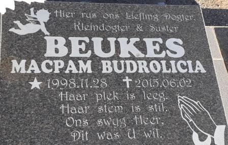 BEUKES Macpam Budrolicia 1998-2015