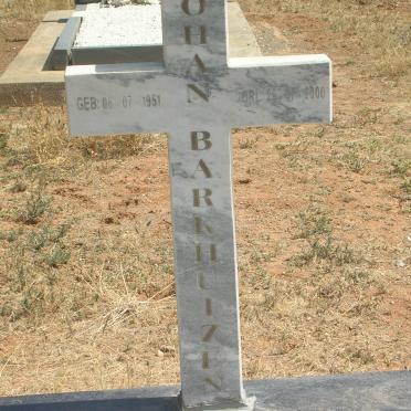 BARKHUIZEN Johan 1951-2000