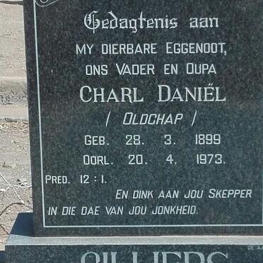 CILLIERS Charl Daniël 1899-1973