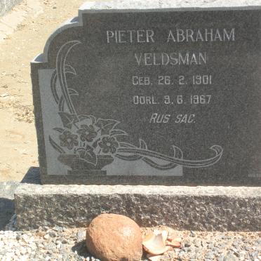 VELDSMAN Pieter Abraham 1901-1967 