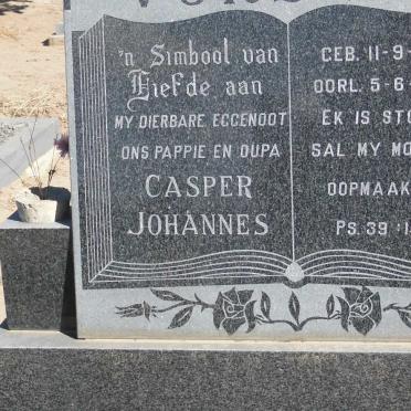 VORSTER Casper Johannes 1915-1981 