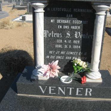VENTER Petrus S. 1929-1984