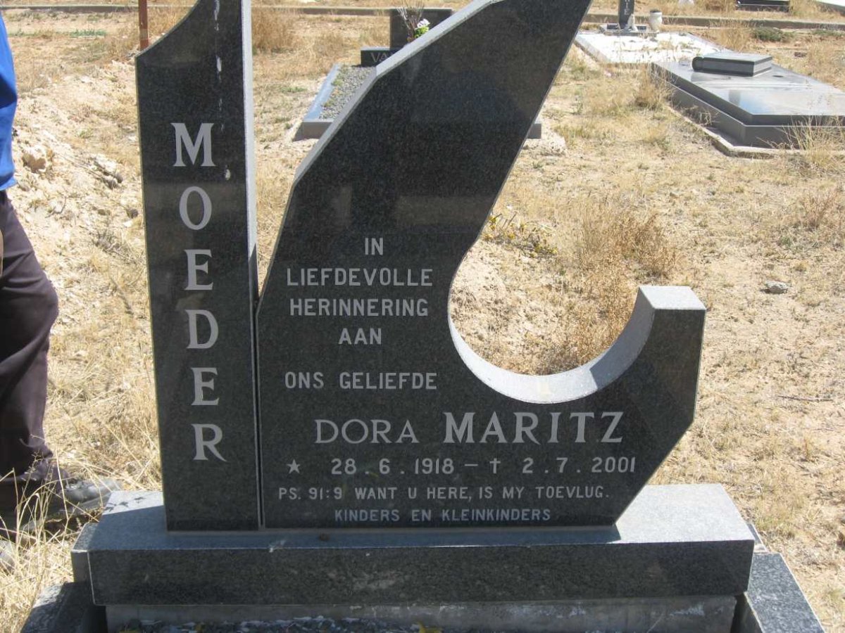 MARITZ Dora 1918-2001