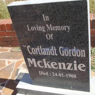 McKENZIE Cortlandt Gordon -1900