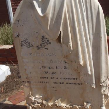 ADAMS Frederick Miles 1882-1900