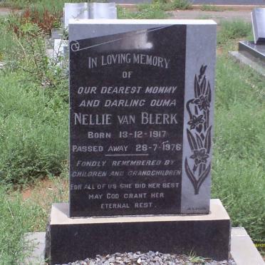 BLERK Nellie, van 1917-1976