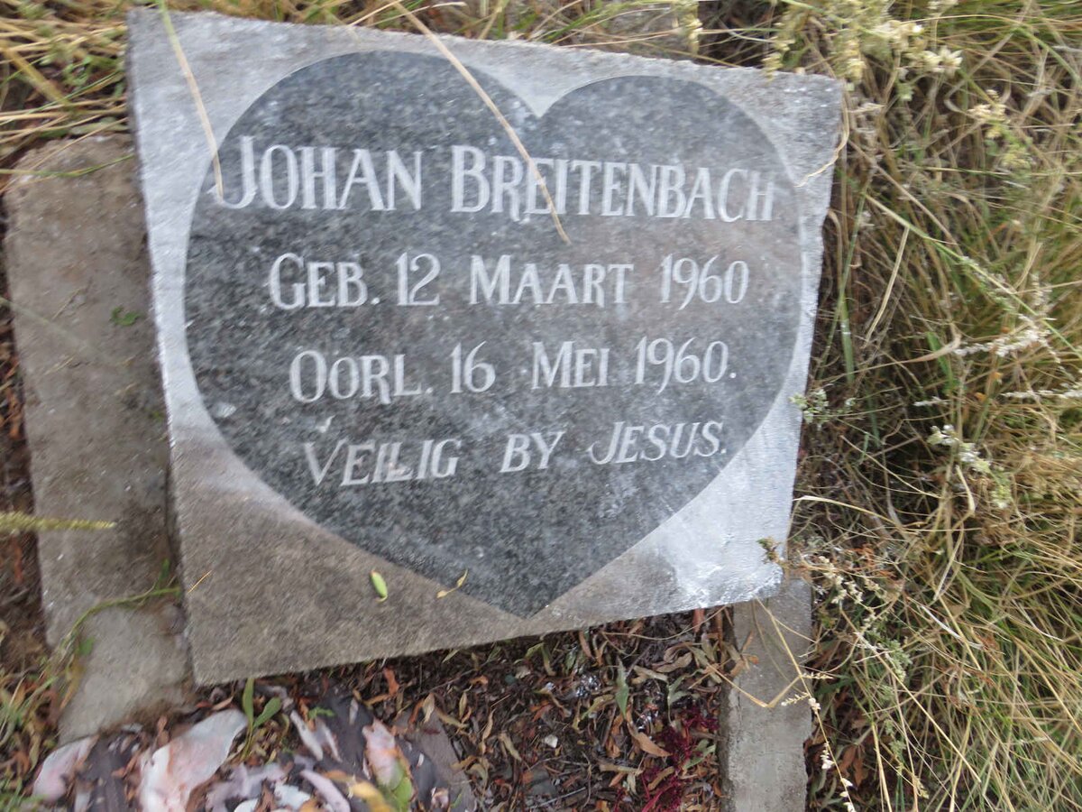 BREITENBACH Johan 1960-1960