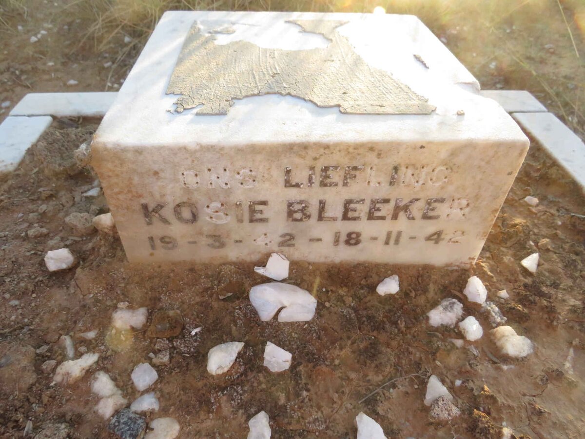 BLEEKER Kosie 1942-1942