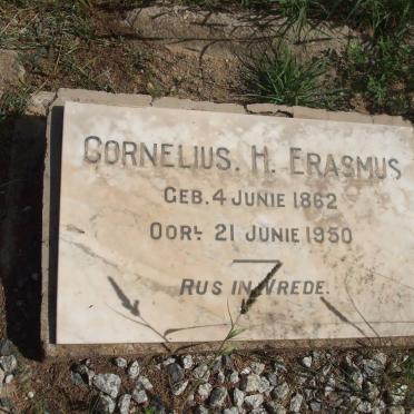 ERASMUS Cornelius H. 1862-1950