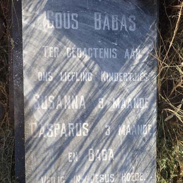 GOUS Susanna :: GOUS Casparus :: GOUS Baba