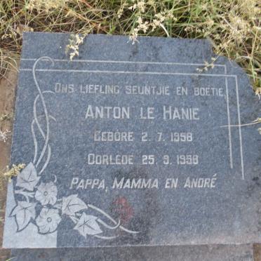 HANIE Anton, le 1958-1958