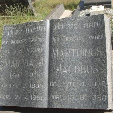 JERLING Marthinus Jacobus 1878-1968 &amp; Martha PIO 1885-1959 _2