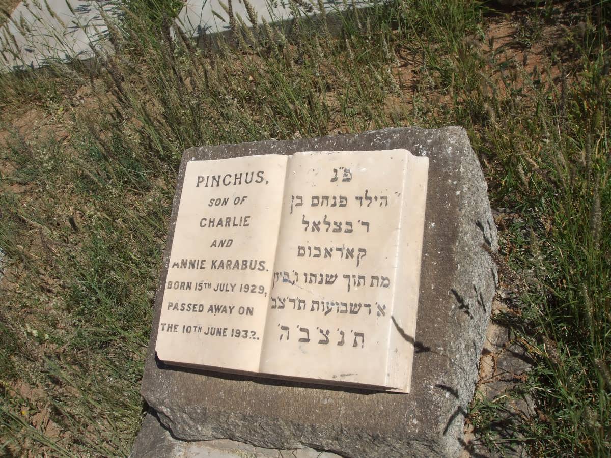 KARABUS Pinchus 1929-1932