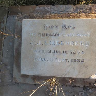 LIEBENBERG J.J. 1865-1934