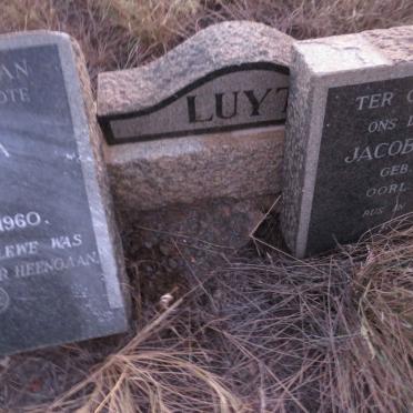 LUYT Jacobus Rudolff 1901-1976 & Nellie Maria GREYVENSTEIN 1906-1960 _1
