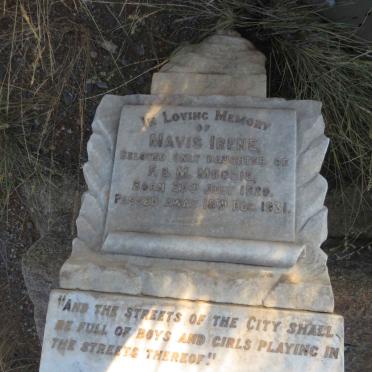 MOODIE Mavis Irene 1920-1931