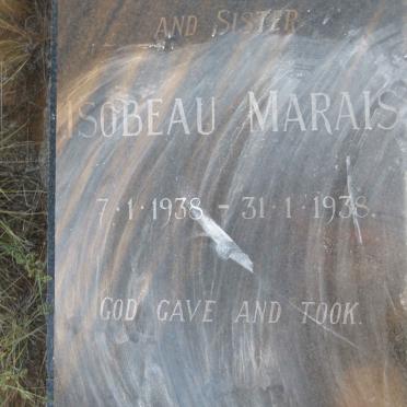 MARAIS Isobeau 1938-1938