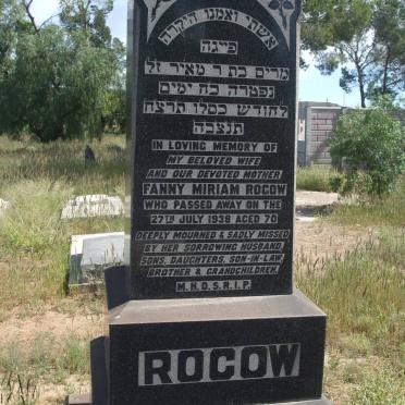 ROGOW Fanny Miriam -1938