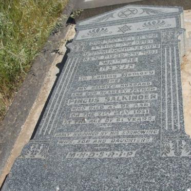 SALKINDER Pincus -1931