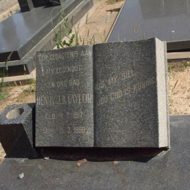 TAYLOR Henry J.B. 1917-1966