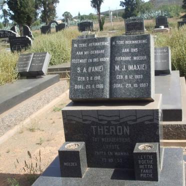 THERON S.A. 1910-1966 &amp; M.J. 1909-1987