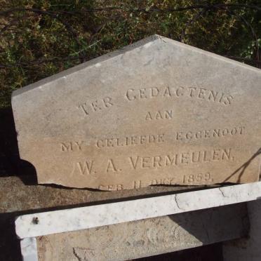 VERMEULEN W.A. -1859