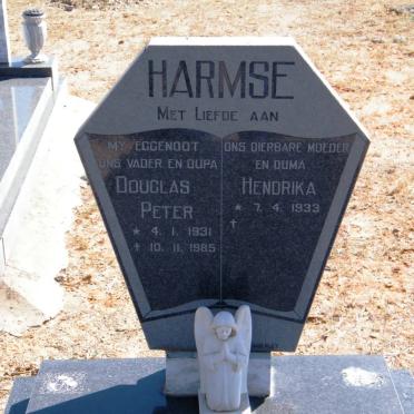 HARMSE Douglas Peter 1931-1985 &amp; Hendrika 1933-