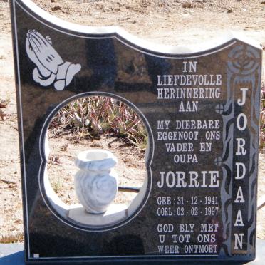 JORDAAN Jorrie 1941-1997