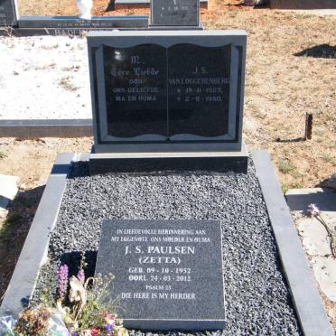 LOGGERENBERG J.S., van 1923-1980 :: PAULSEN J.S. 1952-2012 