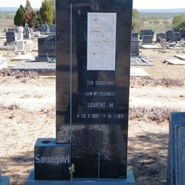 SWANEPOEL Lourens M. 1892-1971