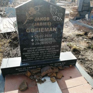 GOEIEMAN Jakob 1938-2013