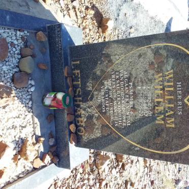 LETSHABO William Willem 1972-2019