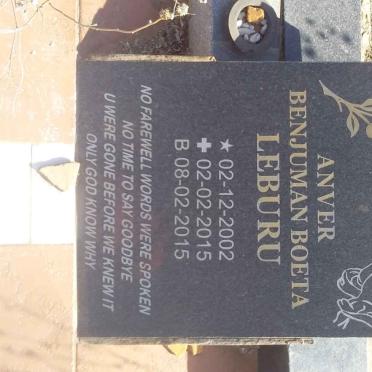 LEBURU Anver Benjuman Boeta 2002-2015