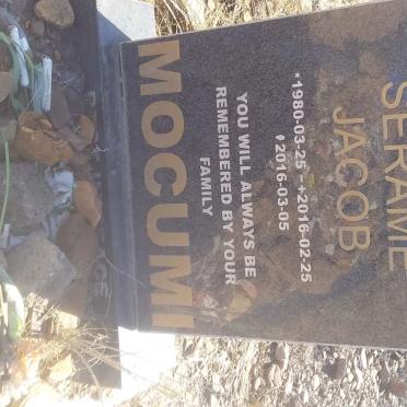 MOCUMI Serame Jacob 1980-2016